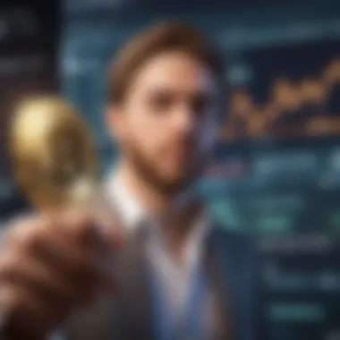 Investor Sentiment in the Cryptocurrency Market Chart depicting investor sentiment in the crypto space