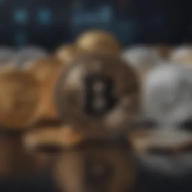 Understanding Various Cryptocurrencies Visual representation of cryptocurrency types and symbols