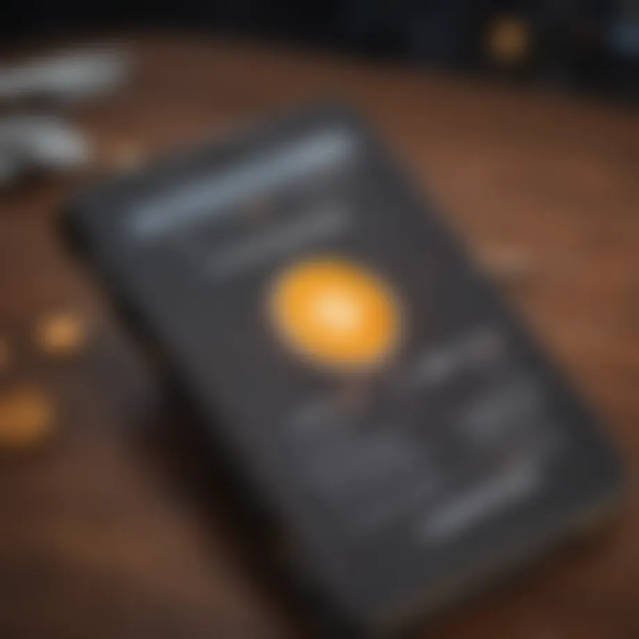 A visual representation of the Bitconnect wallet interface